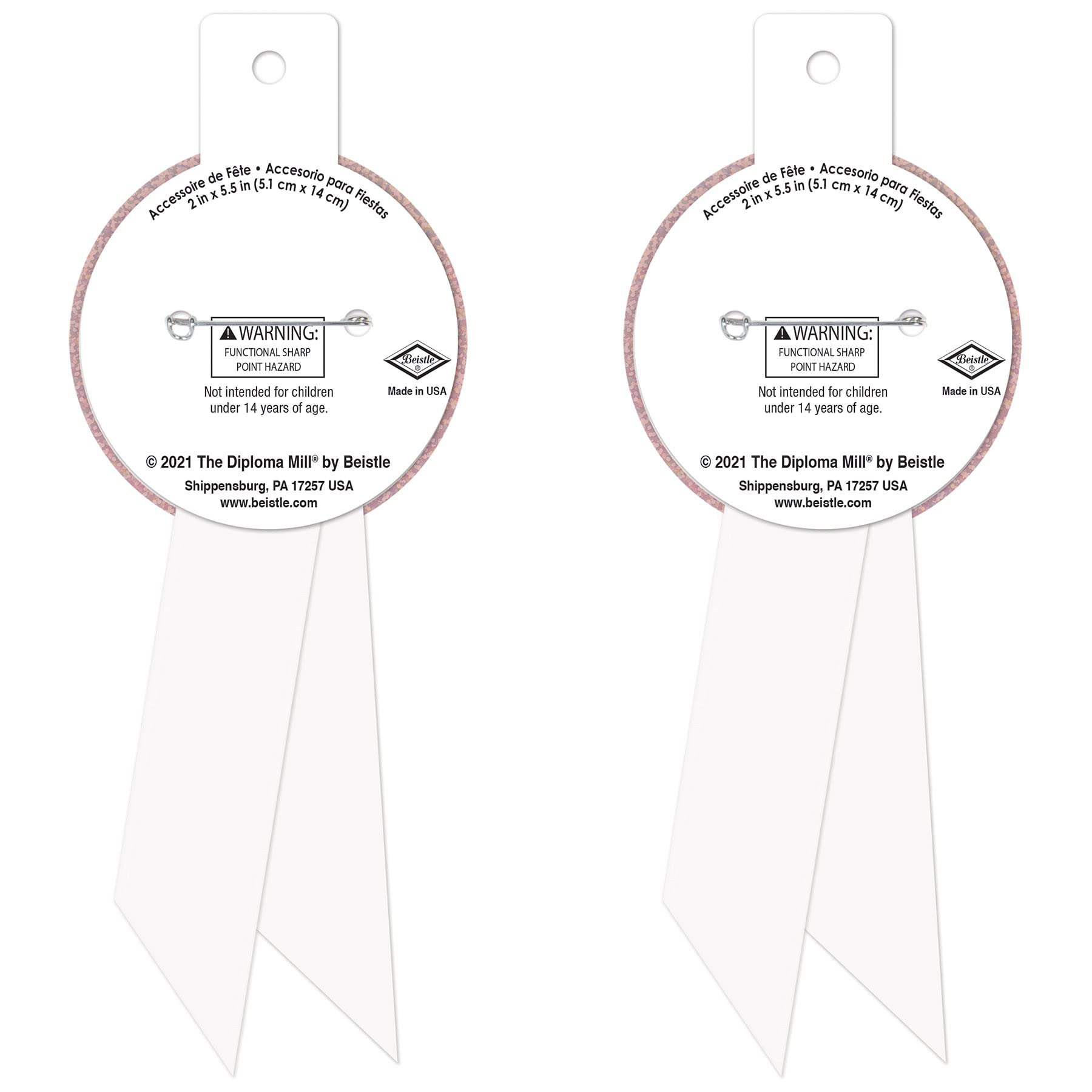 A Beistle Creation Beistle-2 Spille per 60° Compleanno Rosette