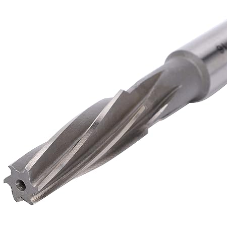 1:10 Machine Reamer, High Durability and Hardness Reaming Mold Processing Taper Shank Reamer for Perfect