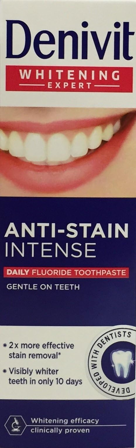 Denivit professional whitening toothpaste - 50ml - pack of 3