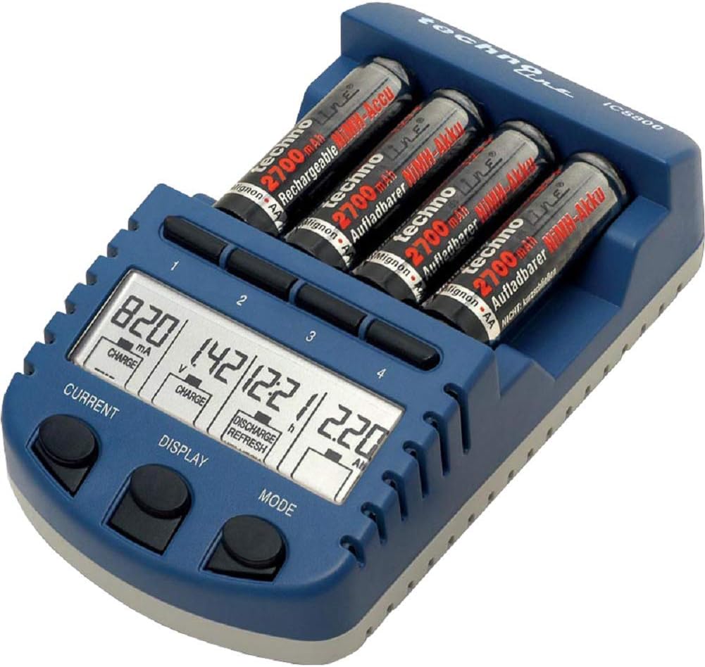 Technoline BC 1000N 12-in-1 Battery Charger (without batteries)