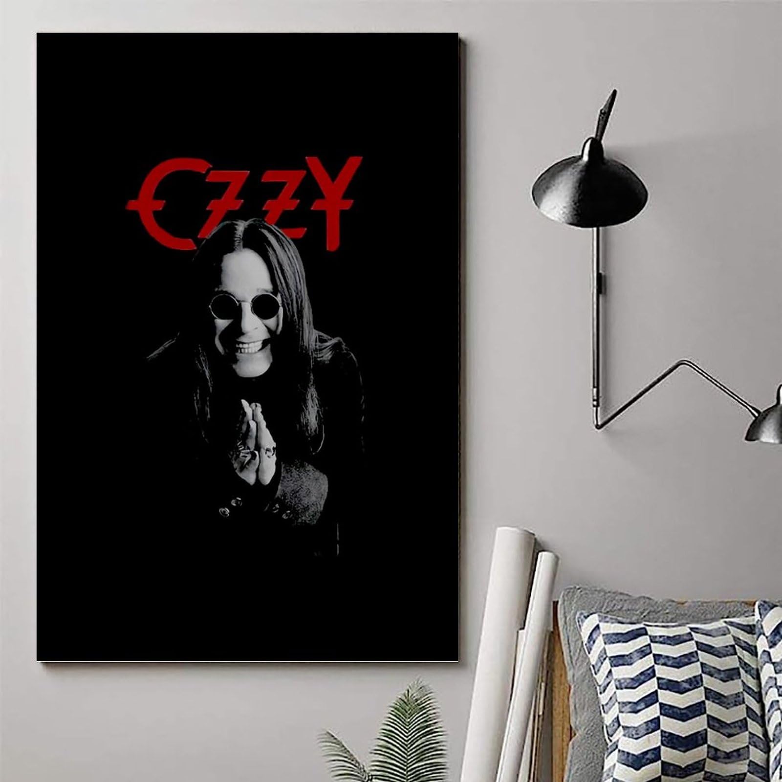 Ozzy Osbourne Leinwand Poster - 30x45cm Musik Legende