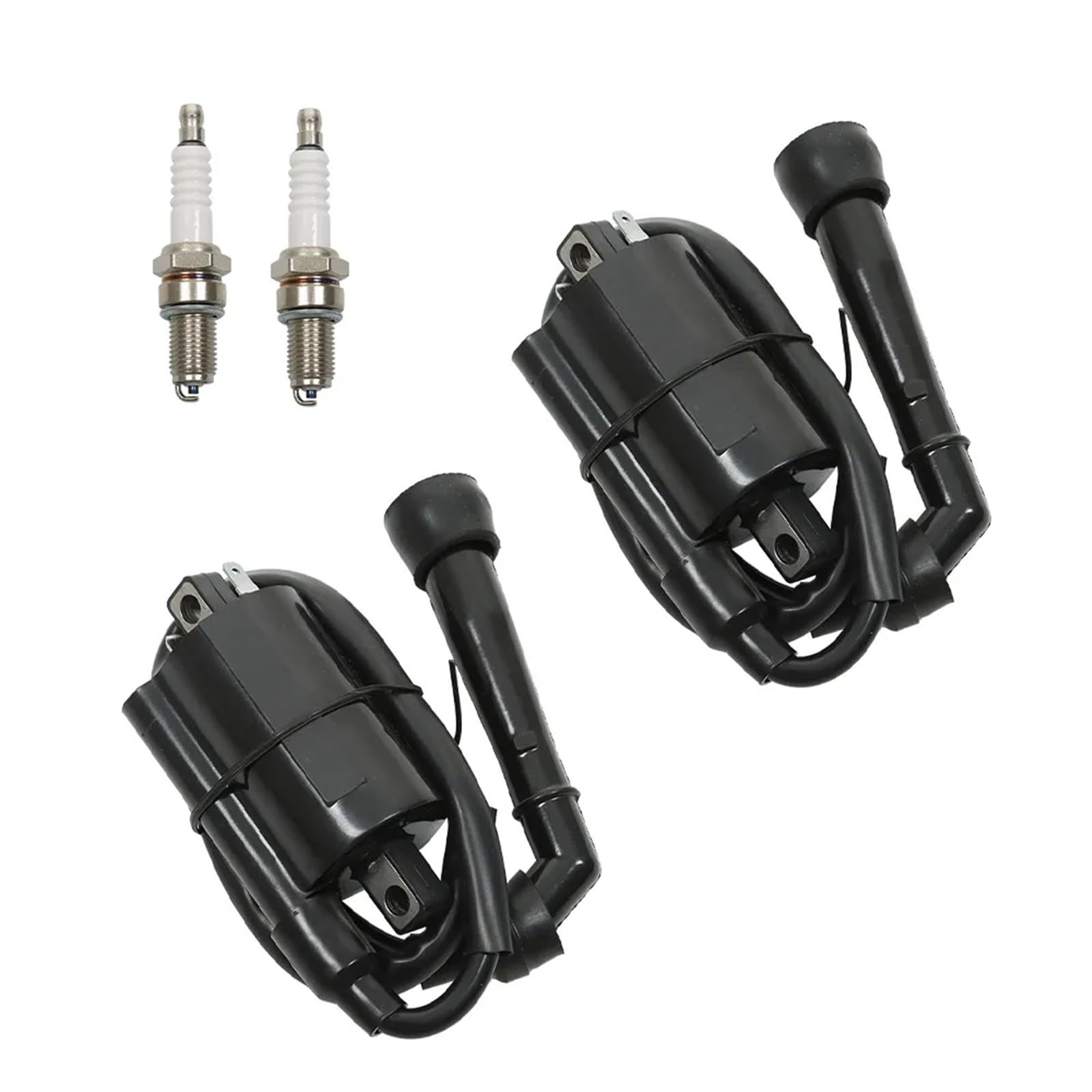 Bobina de Encendido para Motocicleta 2 x Bobina de Encendido Bujía para Suzuki Intruder VS700 VS750 VS800 1986-2004 Bobina de Encendido para Motocicleta