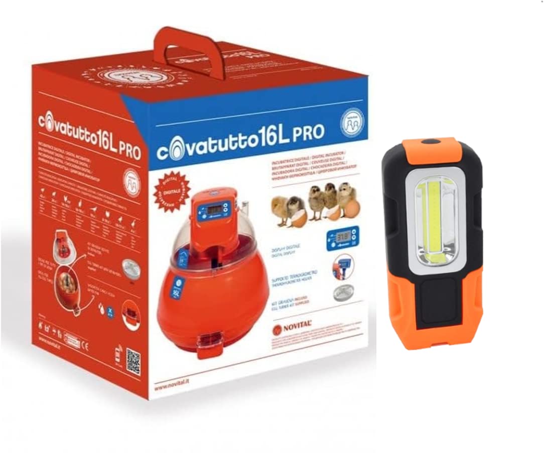 Nuova incubatrice Covatutto 16L Pro + Omaggio