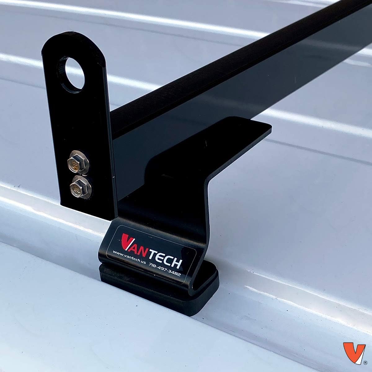 2 Bar Rack System for The Transit Connect 2014-On Black