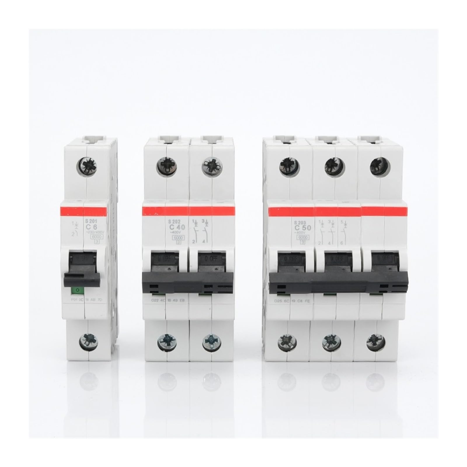 PWQBABJWL Circuit Breaker SH200 Series SH201 SH202 SH203 SH204 10/16/25/32/40/63A Air Switch(C25,SH201)