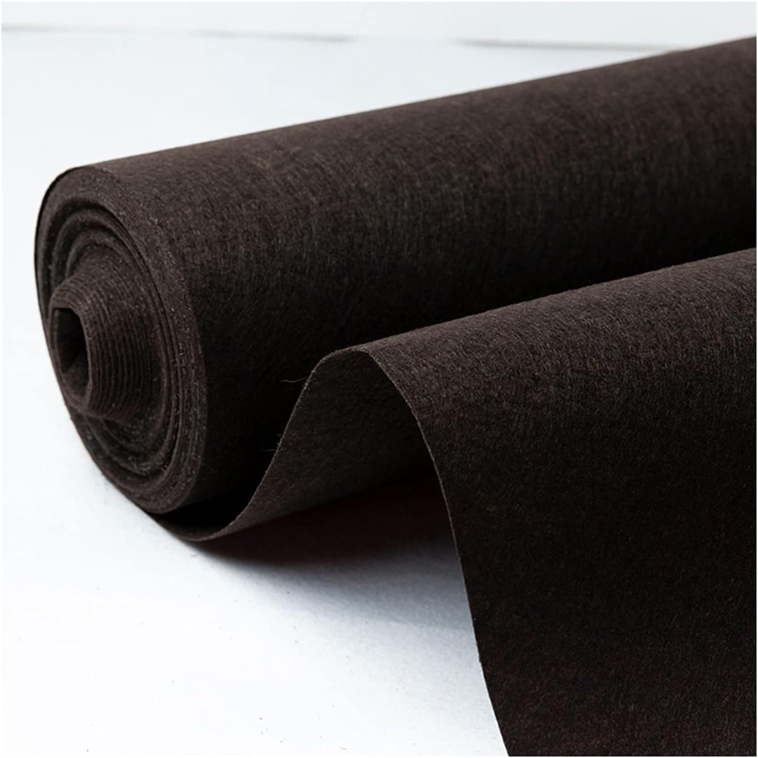 Tapis d'allée de mariage marron 1,5x10m | Décoration premium épaisse de 2mm