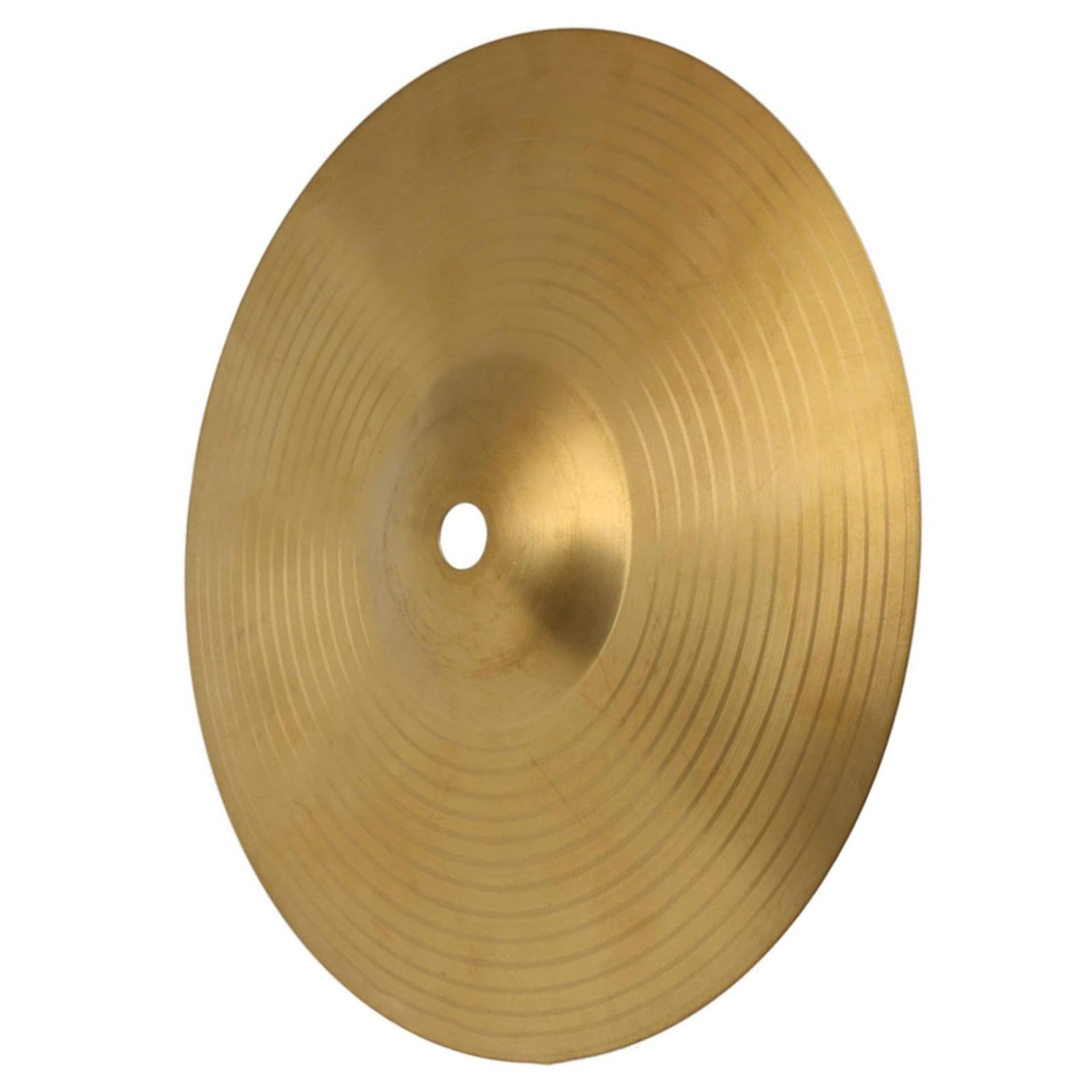 Tachiuwa Crash Cymbal Drum Practice Cymbal,Brass Alloy Percussion Instruments Beginner, Traditional Cymbals Crash Drum Cymbals, 16 inch