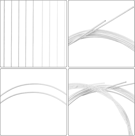 8 String Mandolin Strings Replacement Strings 8 String Set Winding Part Metal Texture Suitable for Long Tone Life