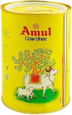 Amul Cow Ghee, 1Ltr (Tin)