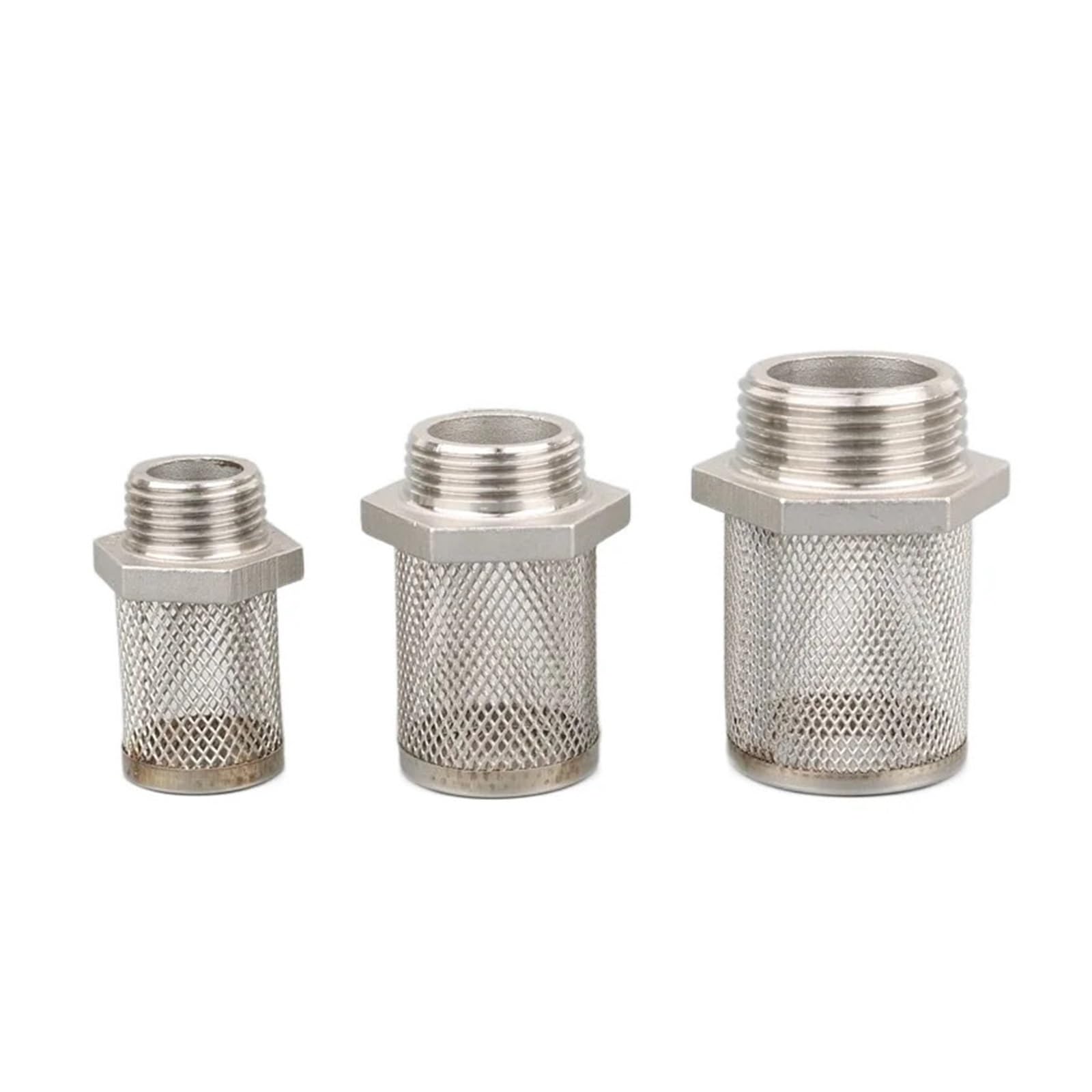 Filtro para manguera de jardín, Filtro for manguera de bomba de riego de jardín, malla de acero inoxidable 304, 20-32 mm(25mm)