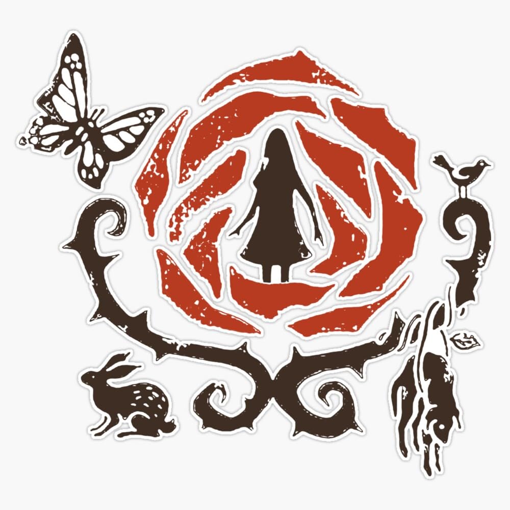 Amazon.com - Rule of Rose Bumper Sticker Vinyl Decal 5