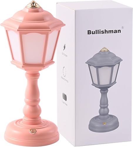 Bullishman Mini lámpara de escritorio vintage, lámpara de escritorio LED, lámpara de mesa regulable, lámpara de lectura con puerto de carga USB, disponible en Yaxa Venezuela