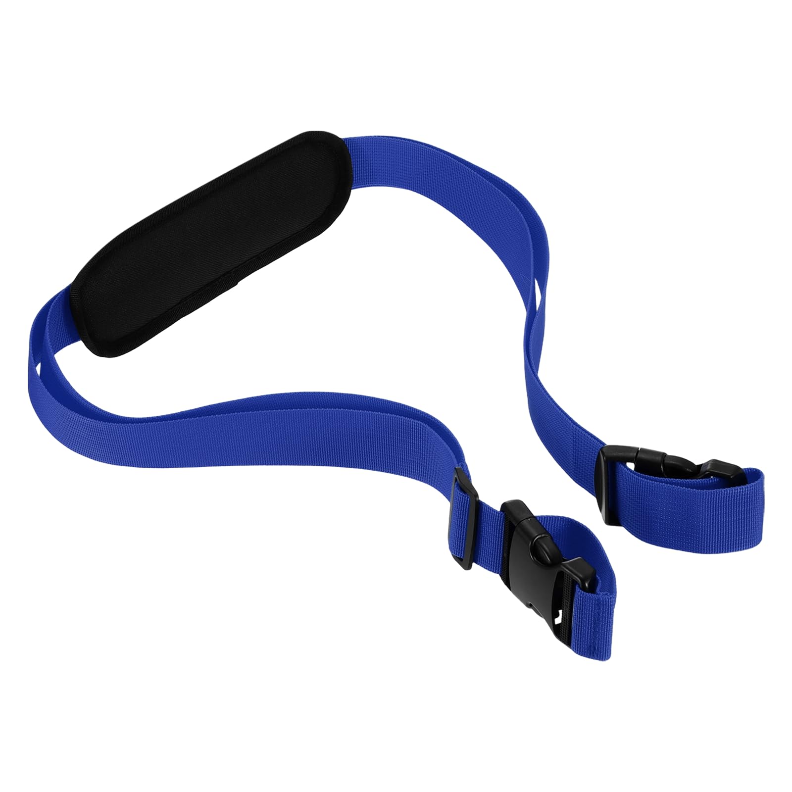 YELARXI Adjustable Beach Chair Carry Straps, Heavy Duty Replacement Universal Shoulder Straps for Folding, 1 Pack & Blue - Fitting for (Camping/Picnics/Backpacking/Outdoor)