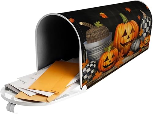 Miniatura 145 de Miaoquhe Funda magnética para buzón de 4 de julio, tamaño estándar de 18 x 21 pulgadas, diseño patriótico multicolor para decoración del hogar, 4