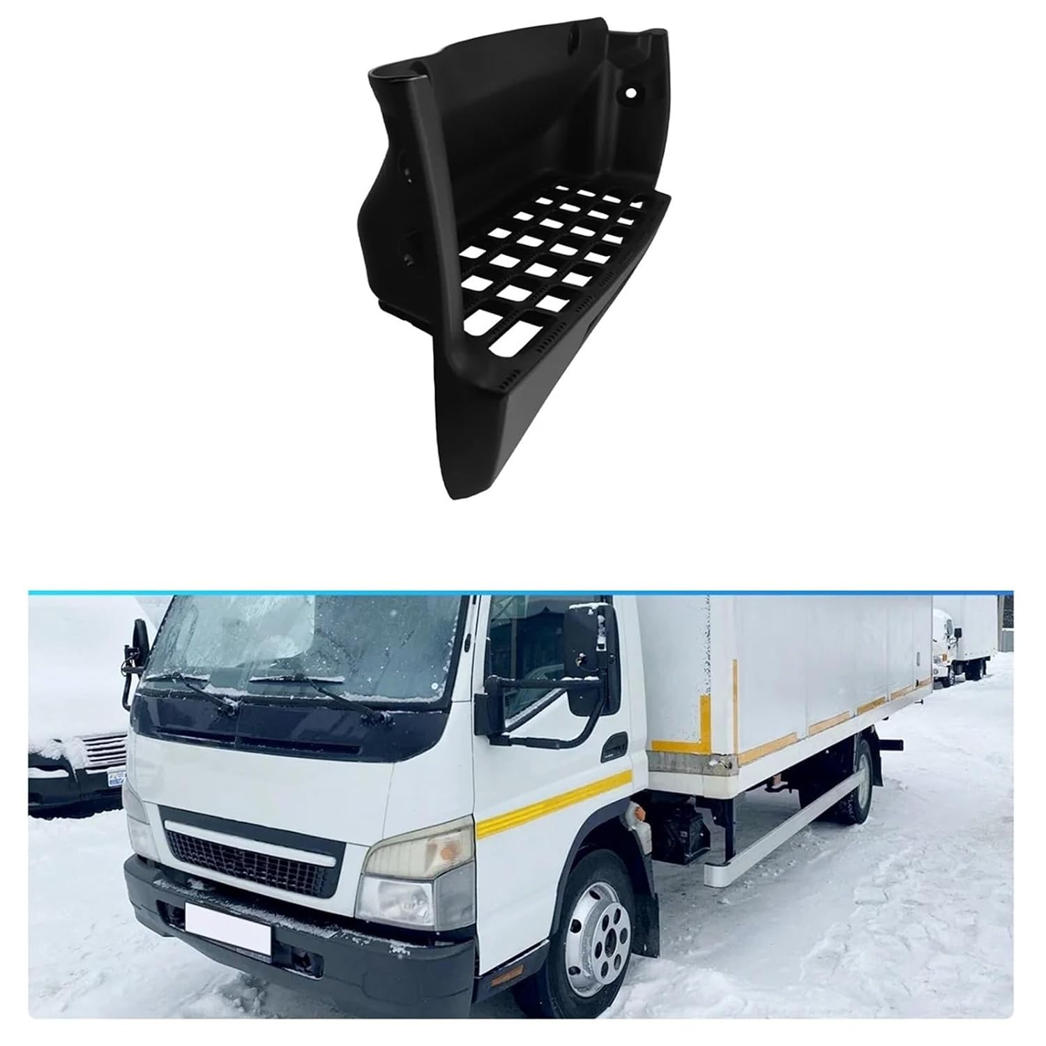Right Side Step Under Door Fit for Mitsubishi Canter Fuso FE 2005-2020 Footboard MK486008