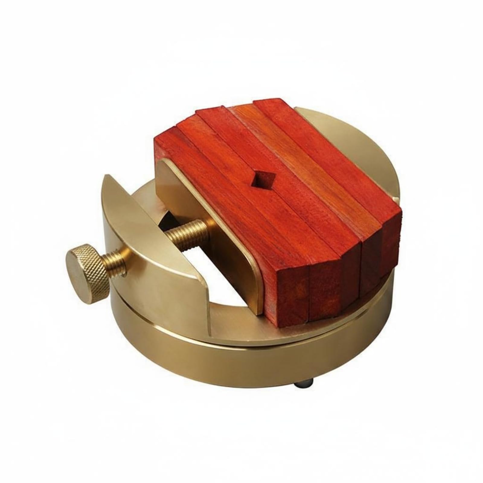 Pince à Sceau En Laiton Moleté Support Rotatif 360 Degrés Compact Outil D'atelier, Grand, Monobloc À Axe Unique