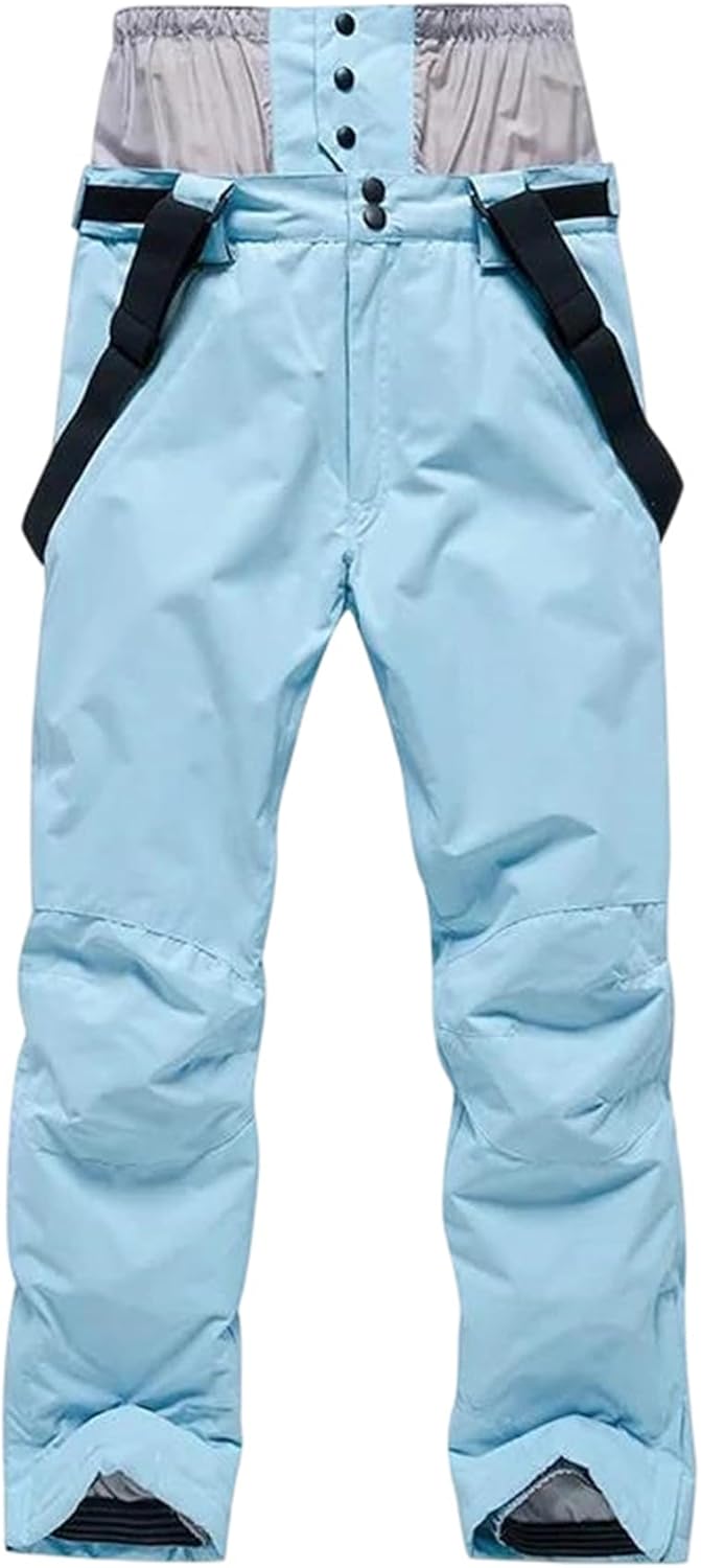 Mnjyihy Ski Pants For Men And Women – Outdoor Wind-Proof Warm Couple Snow Trousers Winter Snowboarding Pants