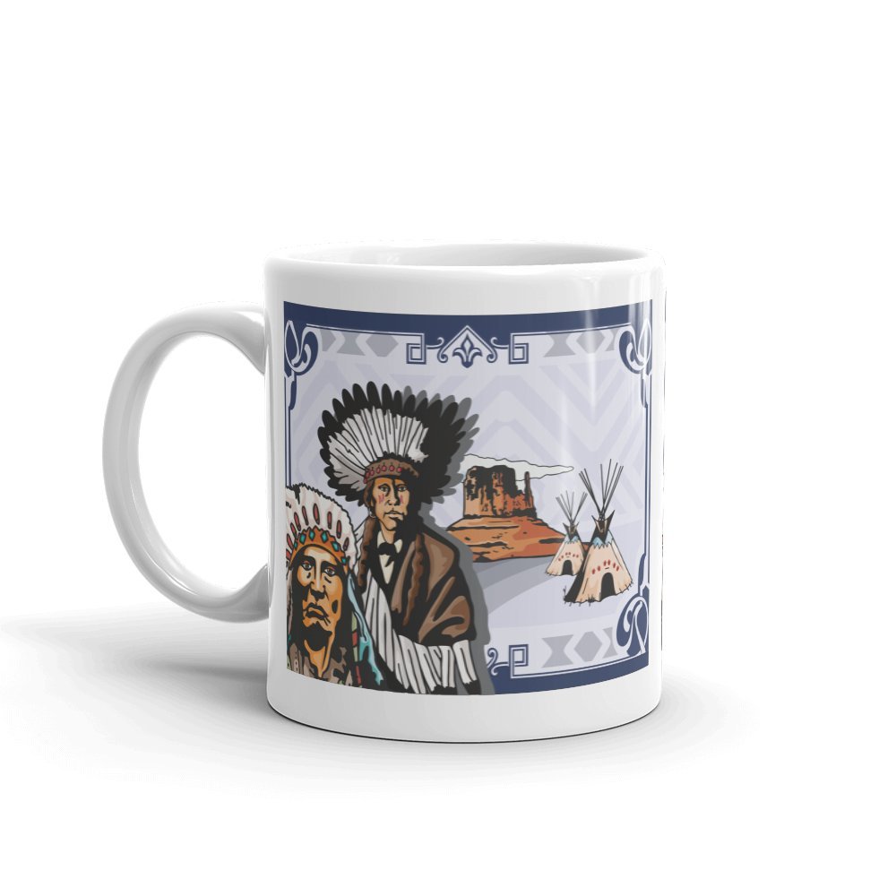 Native American Indian Tribe Mug - United States Indigenous Indians Gift #10457
