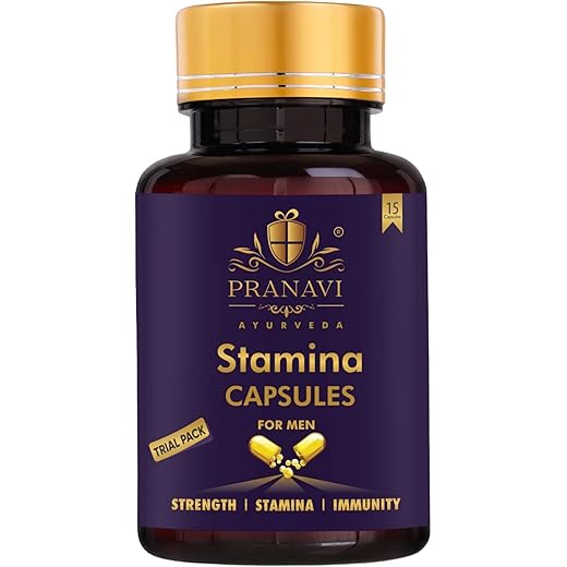 Pranavi Stamina Capsules - 15 Capsules