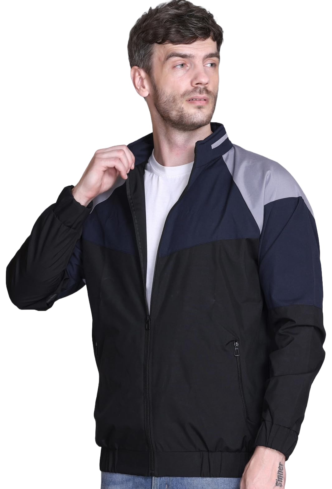 ekools Men's Winter Wear Nylon Windcheater Jacket (wind1)-picture-59