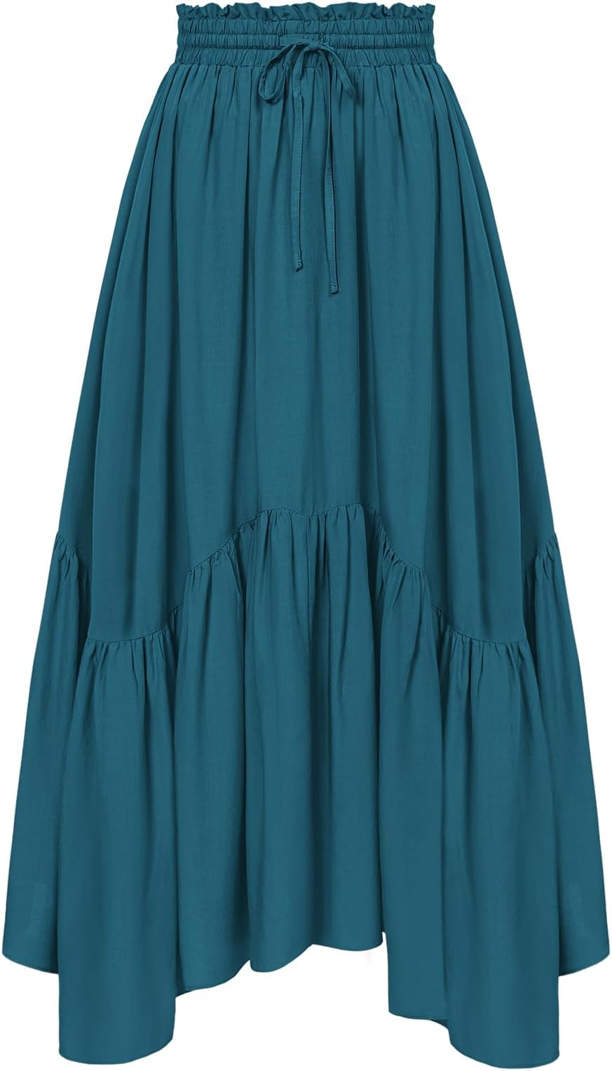 Plus size tiered maxi skirt Outlet