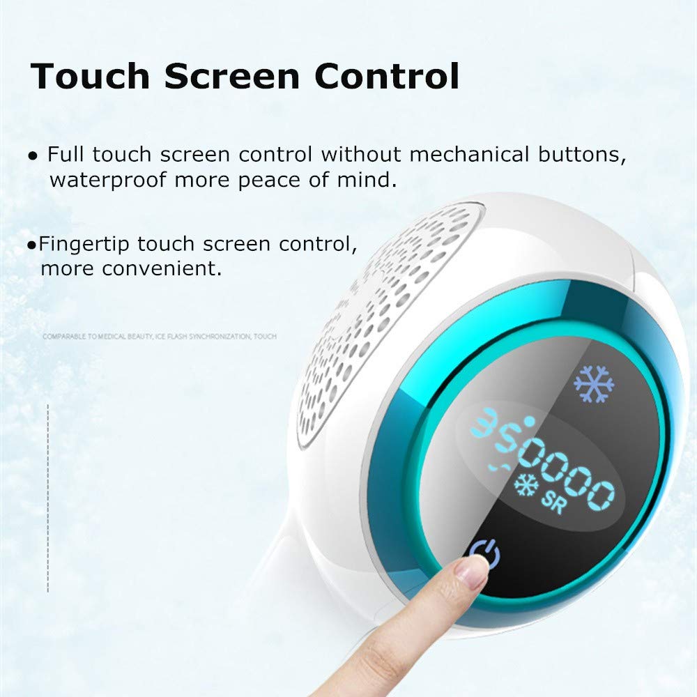 Essential Dispositivo di Epilazione a Luce Pulsata, per la Rimozione dei Peli di Viso e Corpo, 35.000 Impulsi di Luce, Sensore SmartSkin, per Corpo, Viso, Zona Bikini, Bianco