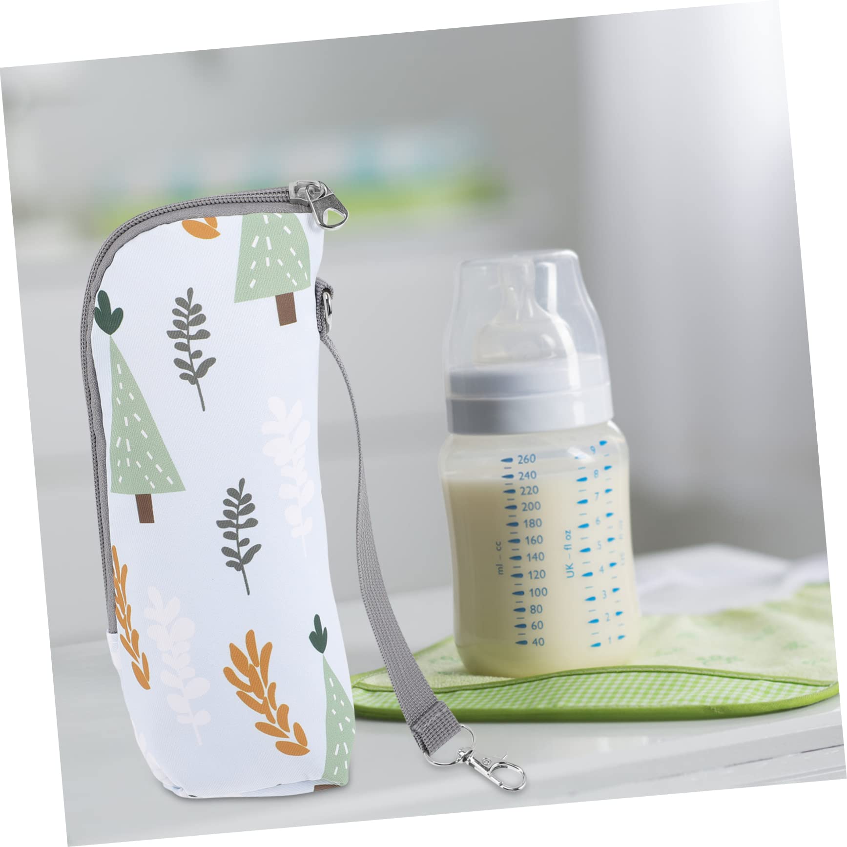 5piezas Bolsa Térmica para Biberón Aislante Portátil para Viajes Botellas De Leche para Mamás y Papás Actividades Al Aire