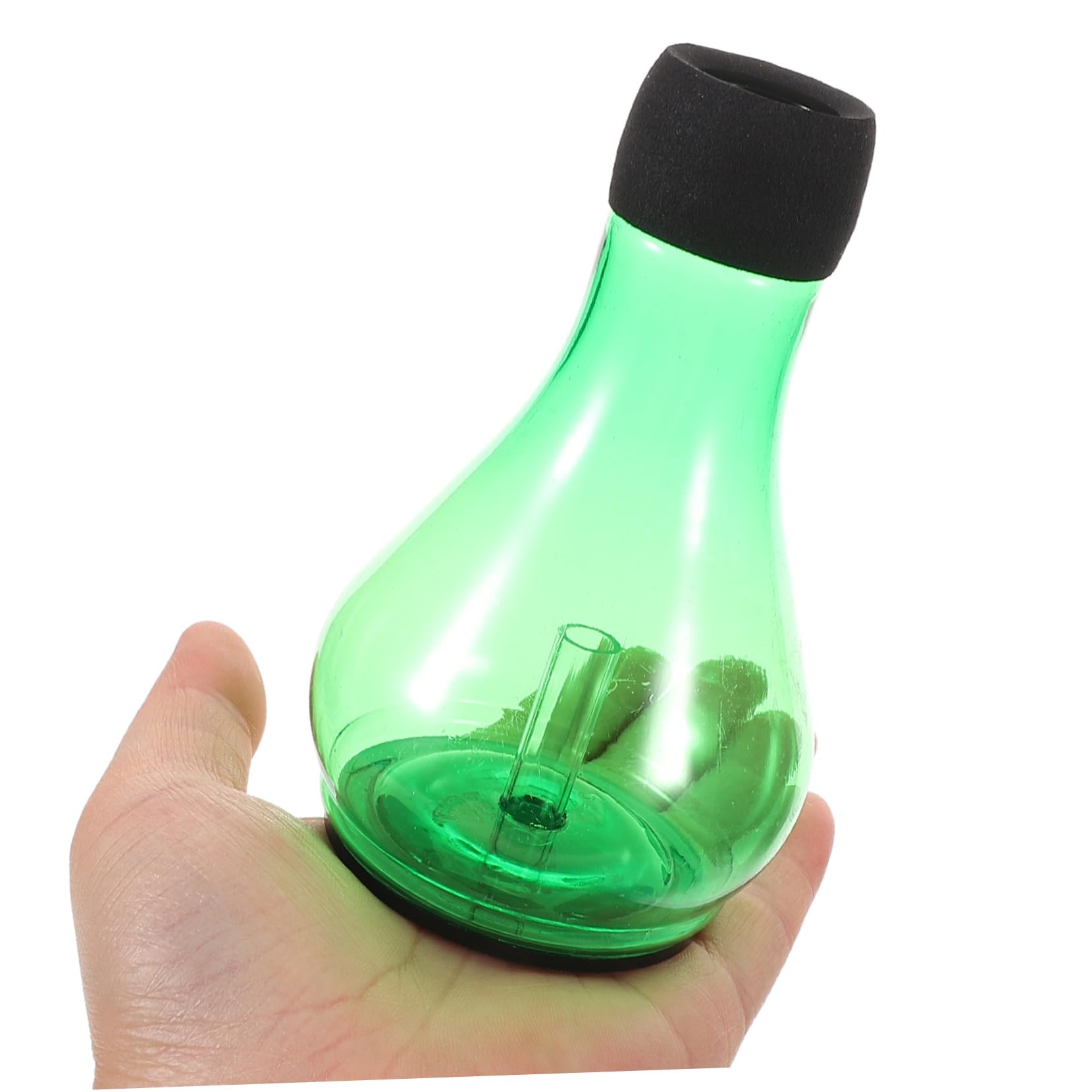 Sordina per Tromba in Plastica Verde, Leggera e Riduce Suono | Studio Notturno e Uso Domestico, Design Unico Dai Colori Vivaci, Adatta a Principianti e Studenti