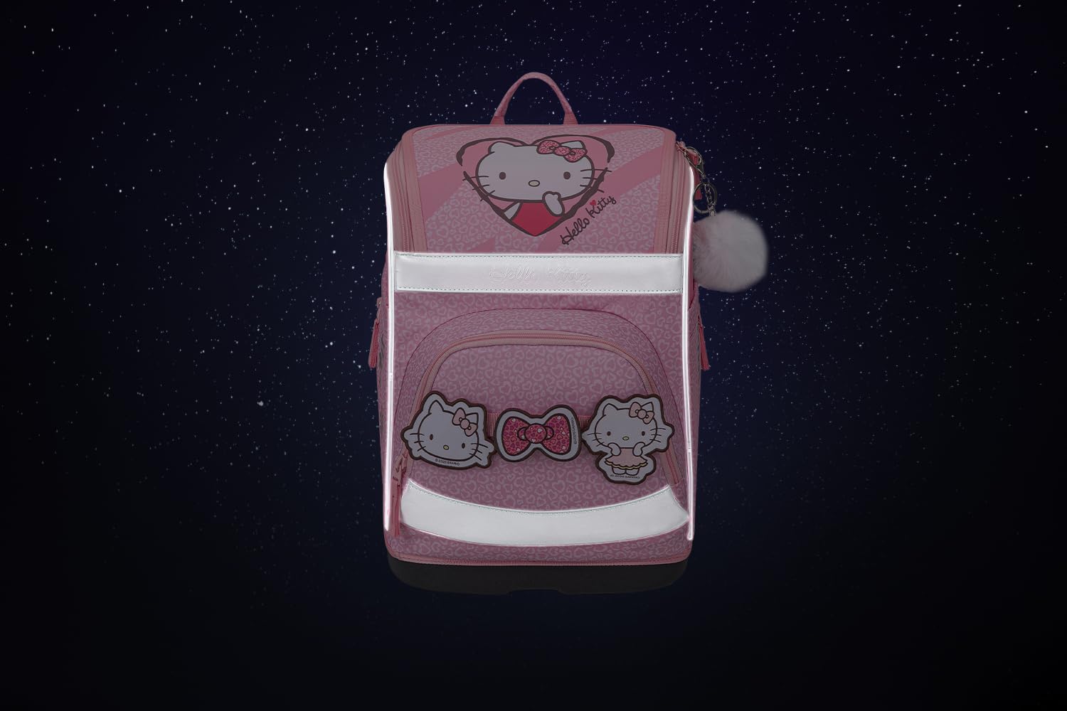 Baagl Juego de 5 mochilas escolares para niños y niñas (mochila escolar Zippy para primer grado, estuche, bolsa de gimnasio, delantal, bolsa para el cuello), mochila escolar ergonómica, 21 L