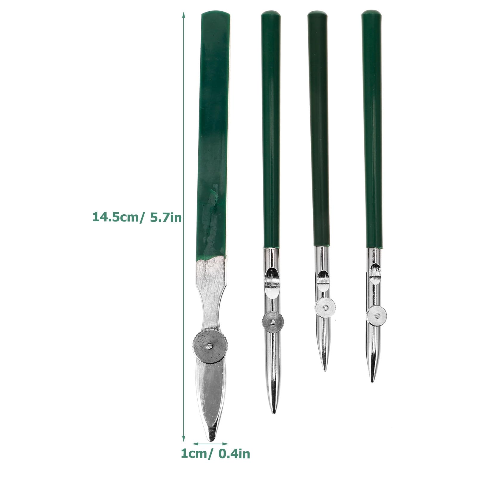Uonlytech 5 Ensembles Stylos De Dessin Ajustables pour Artistes Outils De Traçage Multi Usage Stylos De Ligne pour Dessin Peinture 4 Pièces * 5