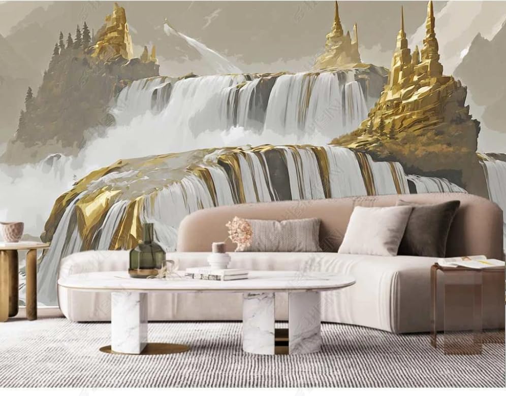 Papier peint panoramique météores pour une chambre moderne et design