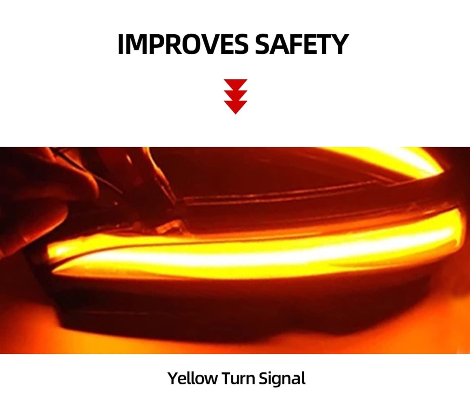 para Mondeo 4ª generación Mk5 para Fusion Luz de Intermitente Lateral dinámica para alerón de Coche Espejo retrovisor Indicador