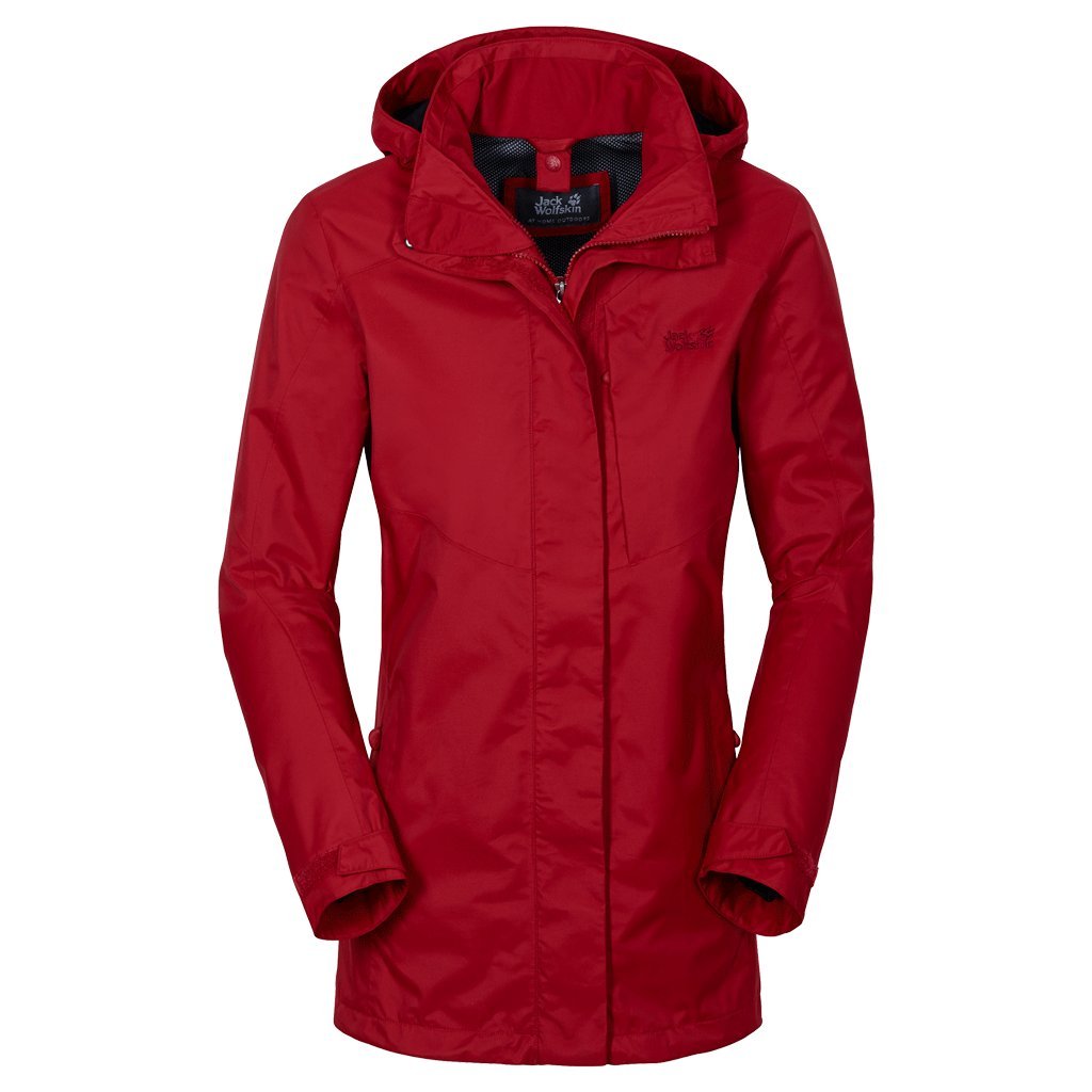 Jack Wolfskin Mellow Range Flex Atmungsaktiv Wasserdicht Winddicht Outdoor Funktionsjacke Wanderjacke Regenjacke Veste résistante aux intempéries Femme