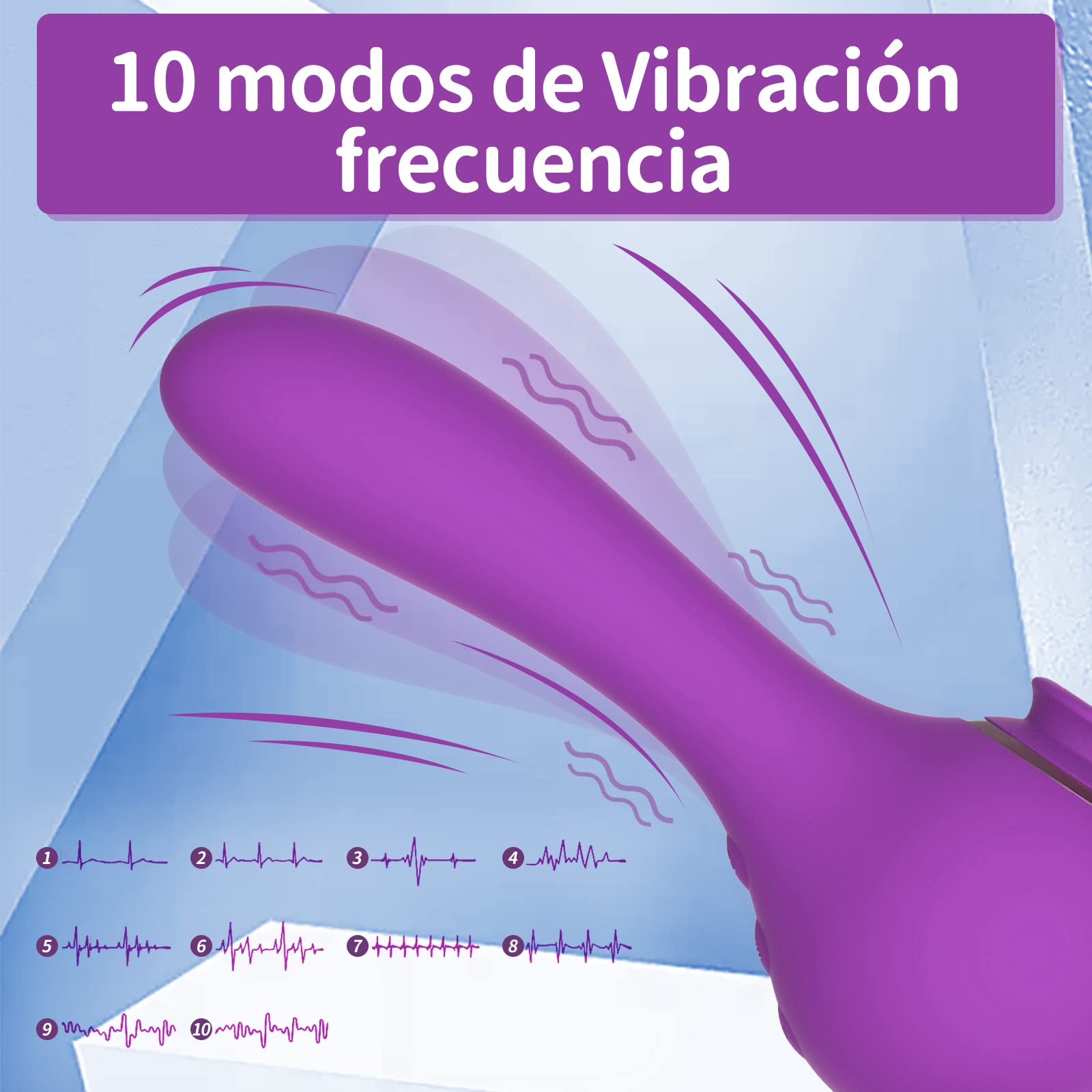 3 en 1 eléctrico Sùcciønadør Clîťoris Müjèr Original masajeador，10 * 10 * 10 Eștîmùlâdőr de Clítőrîs Femènịn,Mùjêr, Vîbràdőrésmüjer Sêxùâl, Vîbrâtorîa Mùjêr (purple3)