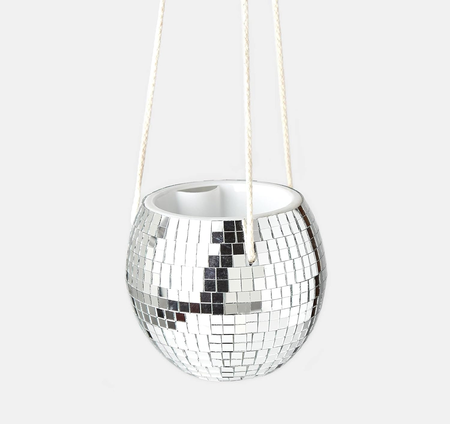 House Plant Shop | Disco Ball Hanging Planter - 6 Pot | Plant Decor | Plant Holder |Self Watering Pot |