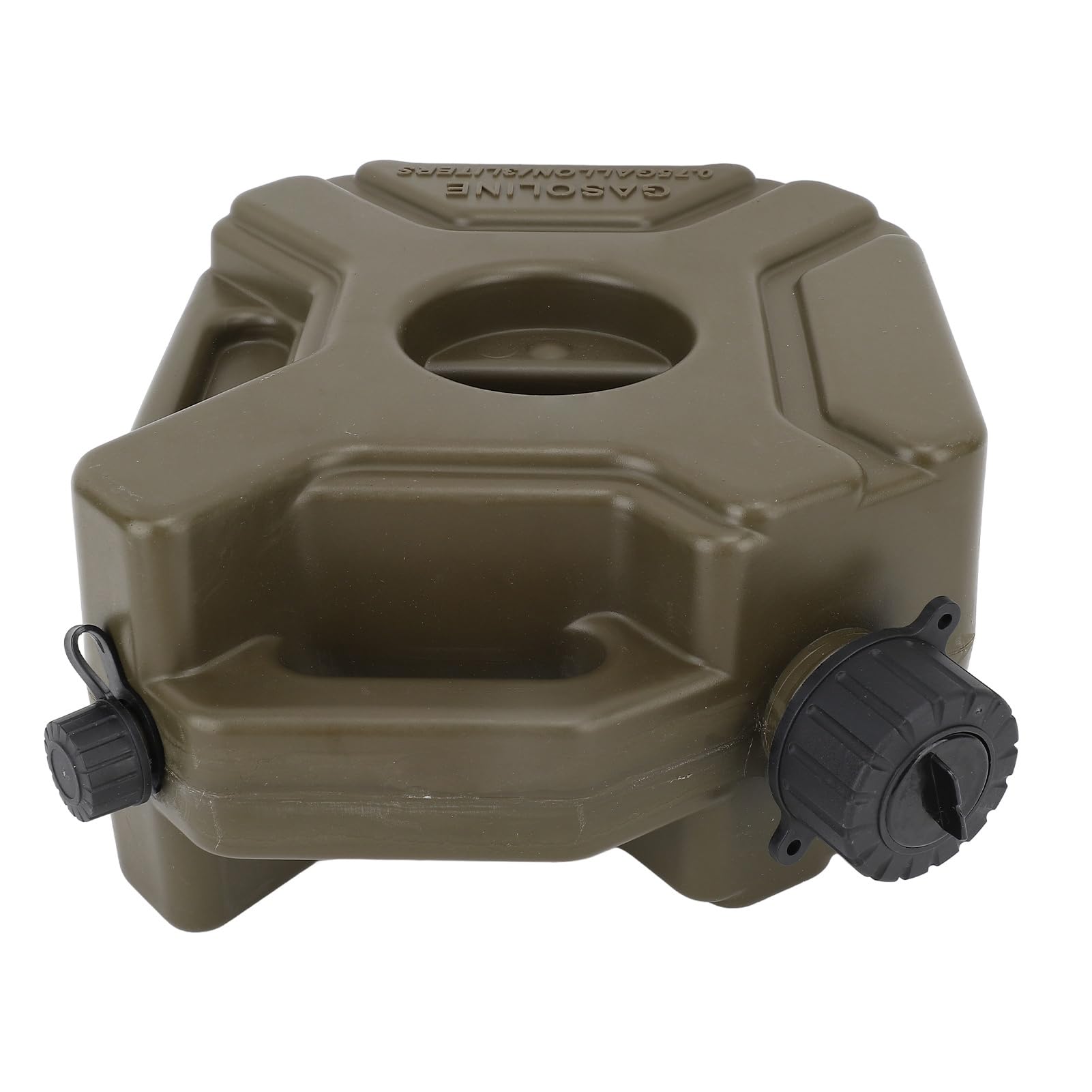 3L 0,75 Gallons Réservoir de Stockage de Carburant Vert pour Voitures Motocyclettes UTV ATV Véhicules Tout Terrain
