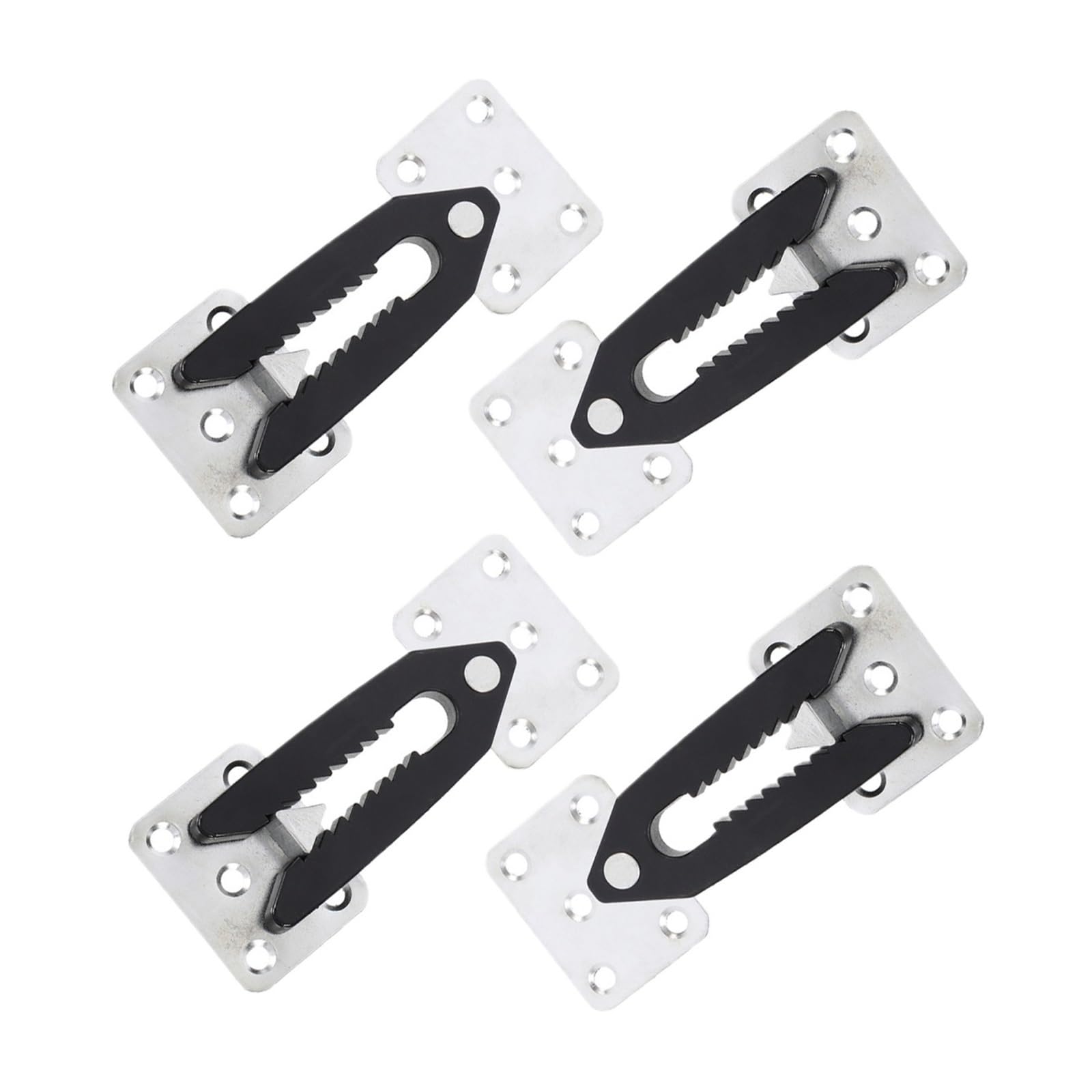 Sectional Couch Connectors 4Pcs Sofa Connector Sectional Couch Joint Snap Sturdy Adjustable Furniture Accessories Reliable Stability Fixer(16X5.5X2CM)