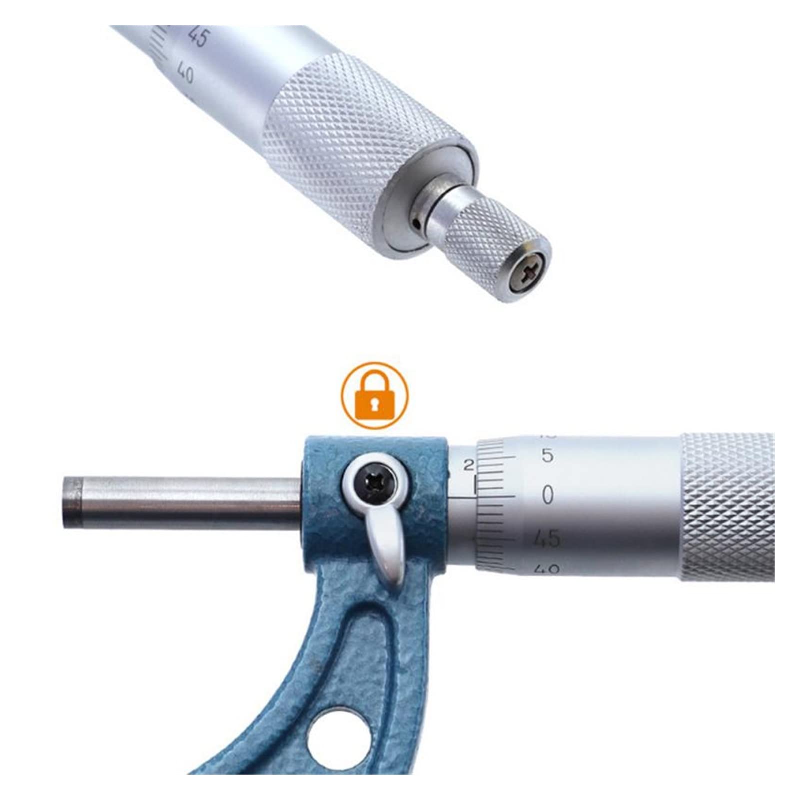 Calibrador digital 0-100mm Micrómetro exterior 0-25mm / 25-50mm / 50-75mm / 75-100mm Gauge métrico Vernier Calibrador Espesor Herramientas de medición Micrómetros para mayor versatilidad al medir(4)