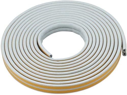 Burlete para puerta, aislamiento resistente a la intemperie para puertas y ventanas, tira de sellado insonorizante, de goma para evitar colisiones