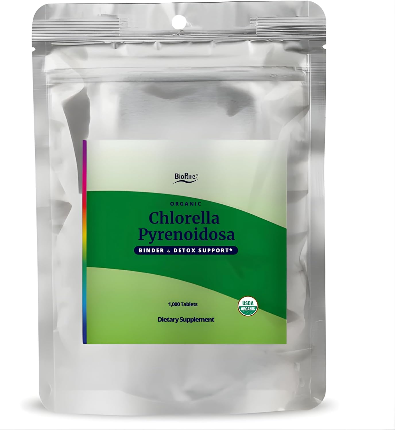 BioPure Chlorella Pyrenoidosa – 1000 Tablets