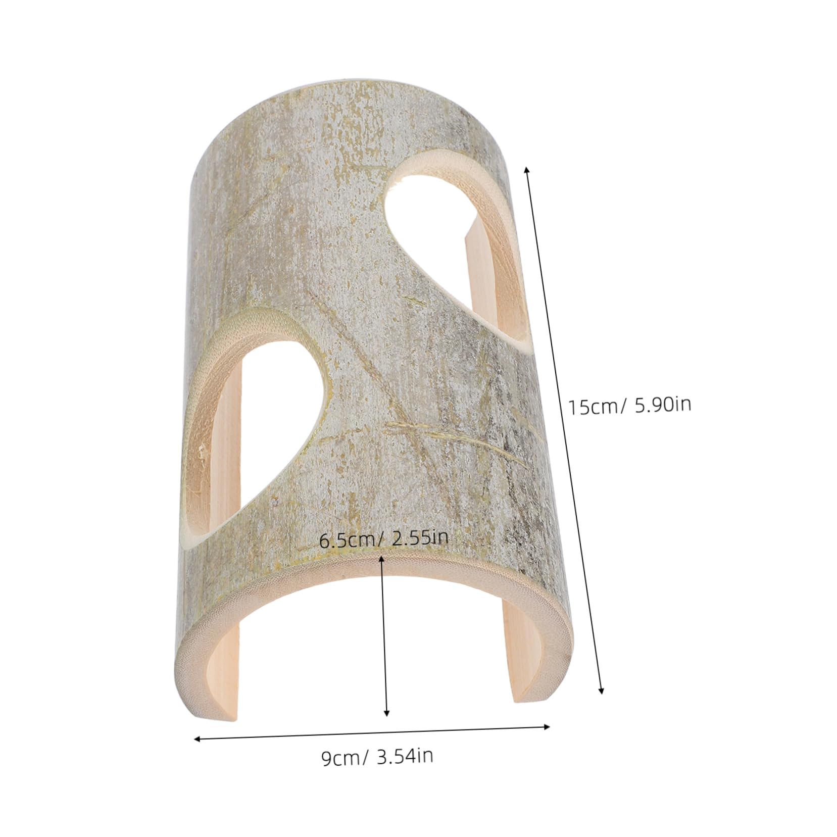 Abaodam Small Animals Tunnel Cozy Hideout for Hamsters Mice and Guinea Pigs Durable Chew Design for Privacy and Comfort Cage Accessories