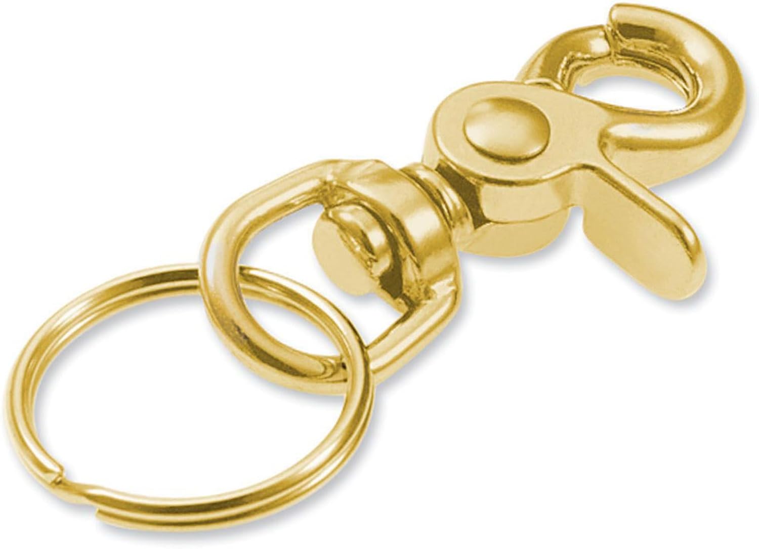 Lucky Line Key 2-5/8" Brass Trigger Snap; 50 per Bag (44075)