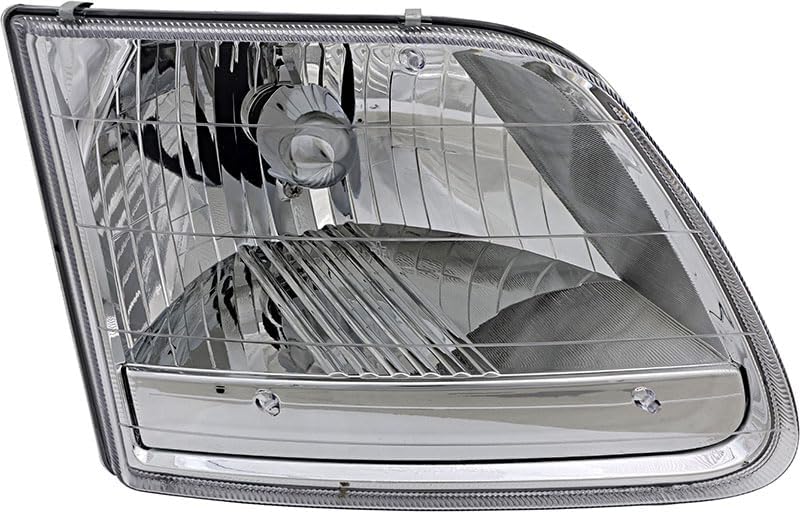 Compatible con Ford F150 XLXLTLariat faro delantero 2001 2002 2003 2004 halógeno pasajero lado derecho