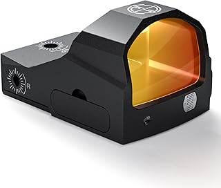 ARORY Red Dot Sight for RMR Cut, Shake Awake Pistol Red Dot, Reflex Sight, Aluminum, Day & Night Auto Brightness Settings...