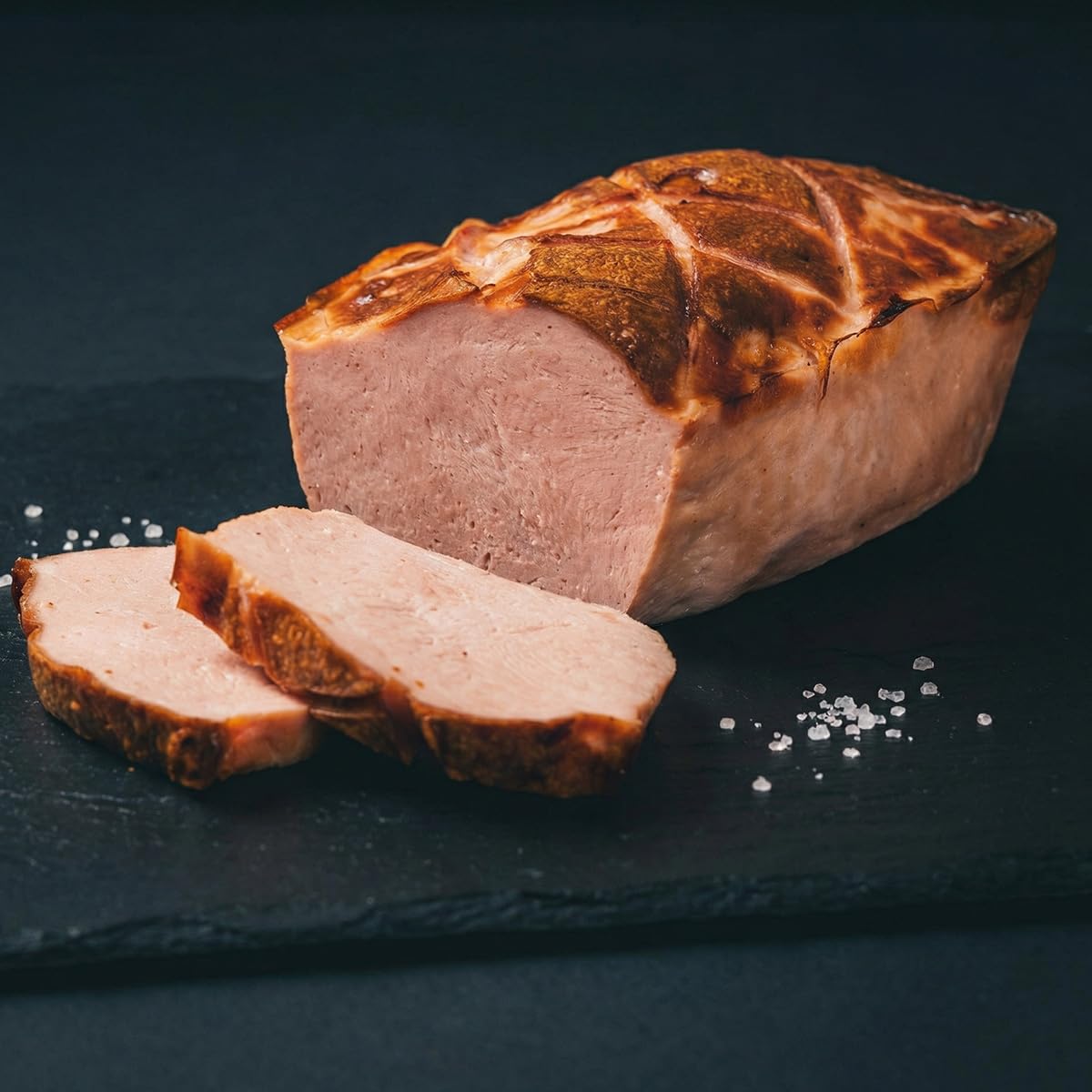 WURSTBARON® feiner Leberkäse, frischer Fleischkäse zum Aufbacken, traditionell ohne Leber, hochwertige Qualität aus Bayern, 1 kg