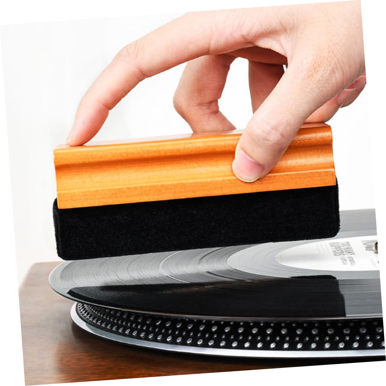 3 Spazzole Per in Vinile - Statiche Per La Pulizia Del Legno Dei in Vinile