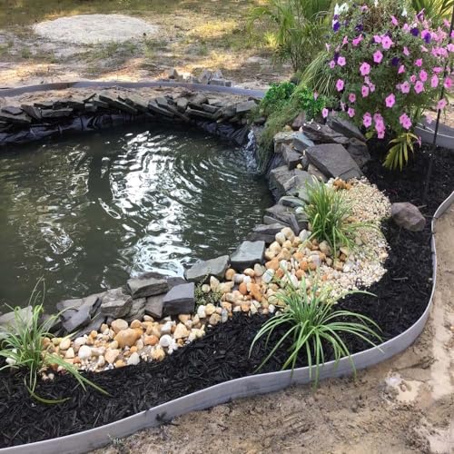 Revêtement de bassin en polyéthylène bâche imperméable pour créer une cascade - 3