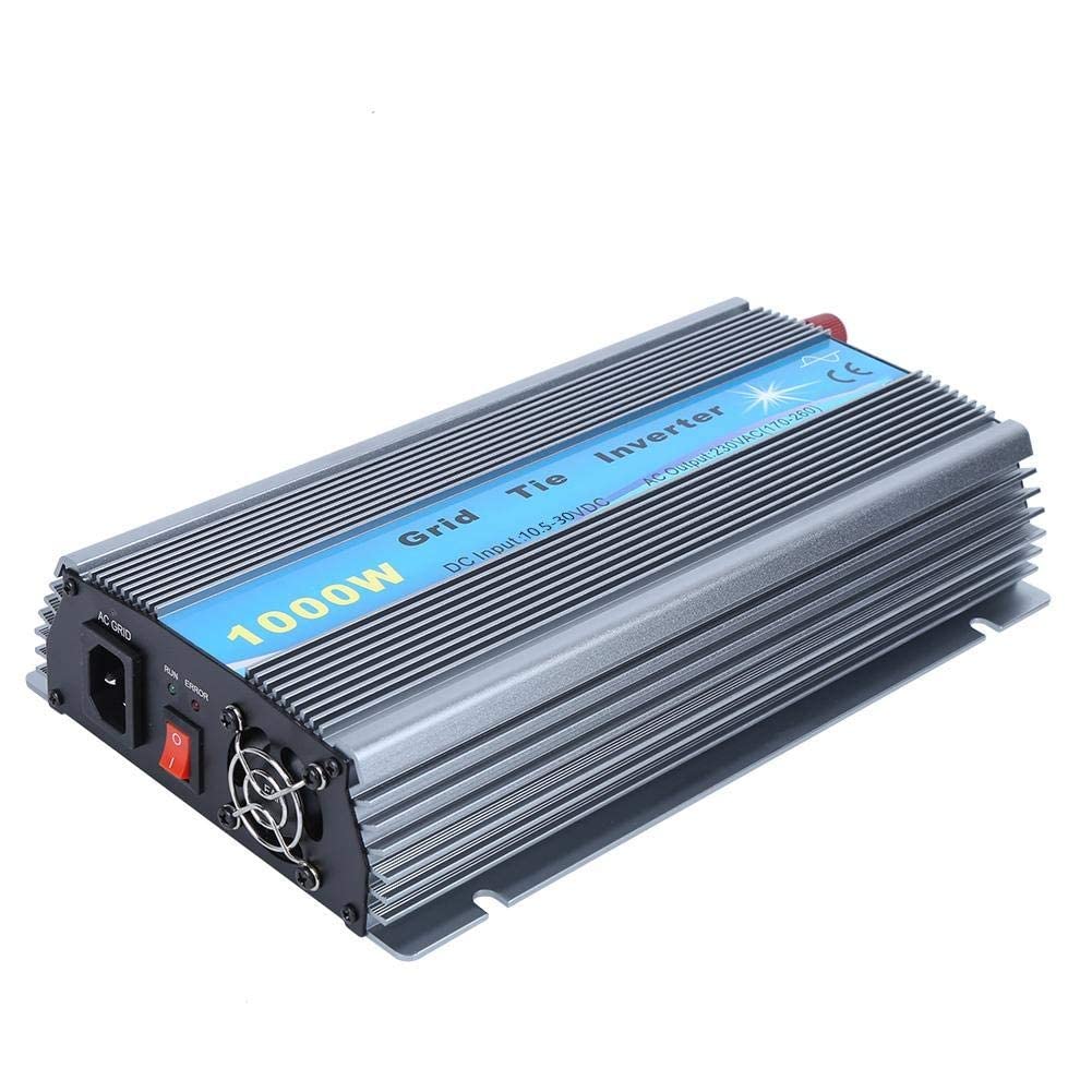 Micro-onduleur, 1000W entrée 10.5-30V Sortie 230V onduleur réseau, Petit équipement Solaire connecté au réseau