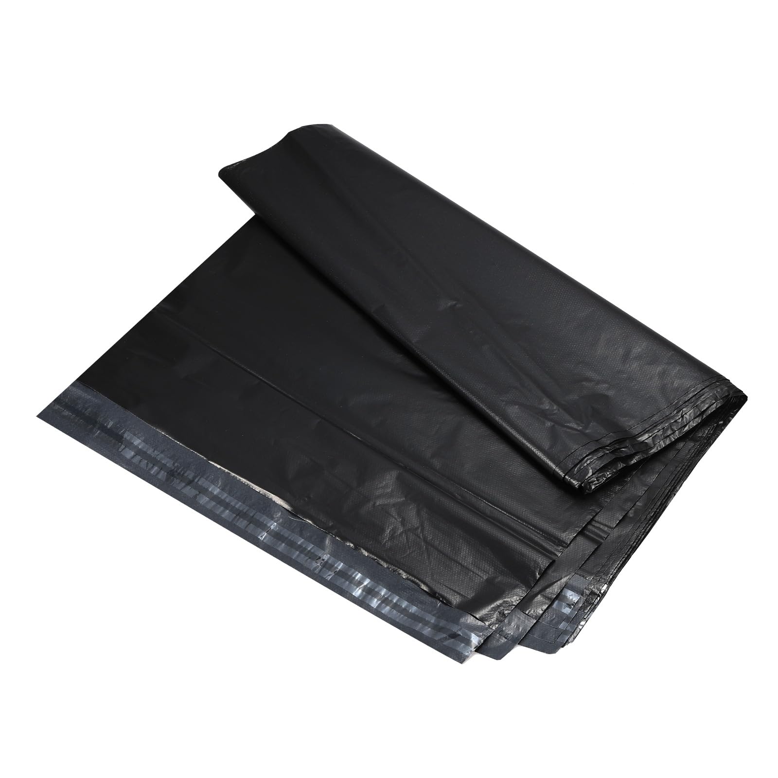 PATIKIL Polietileno Remitente Envío Bolsas 17.72x21.65 Pulgadas Auto Sello Adhesivo Impermeable Resistente Envío Sobres Bolsas para Ropa Pequeños Artículos Negro 200 Paquetes