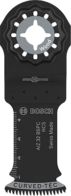 Bosch 10x AIZ 32 BSPC Plunge Cut Blade (for Hardwood, Softwood, Width mm, Professional Accessory Multitool)